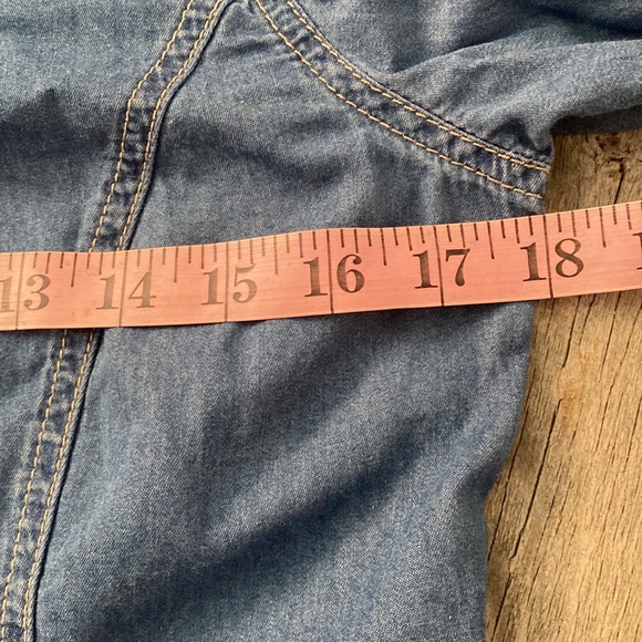 Pendleton Chambray Snap Up Shirt S - Picture 3 of 9